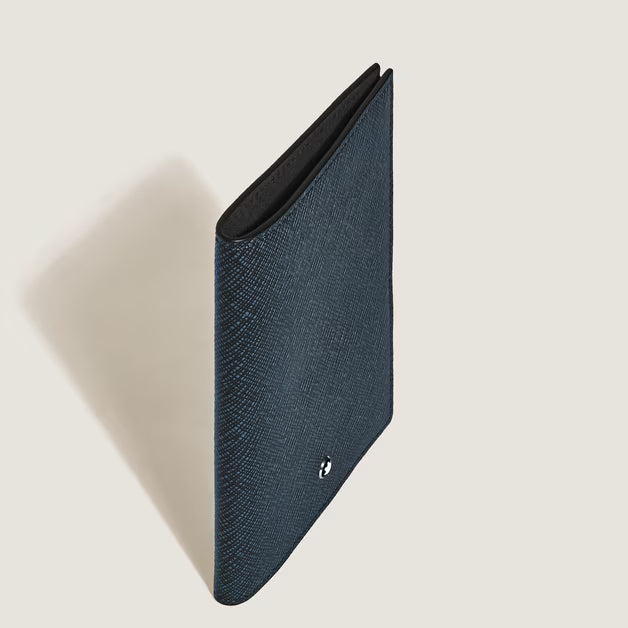 Porte-Passeport en Cuir Sartorial