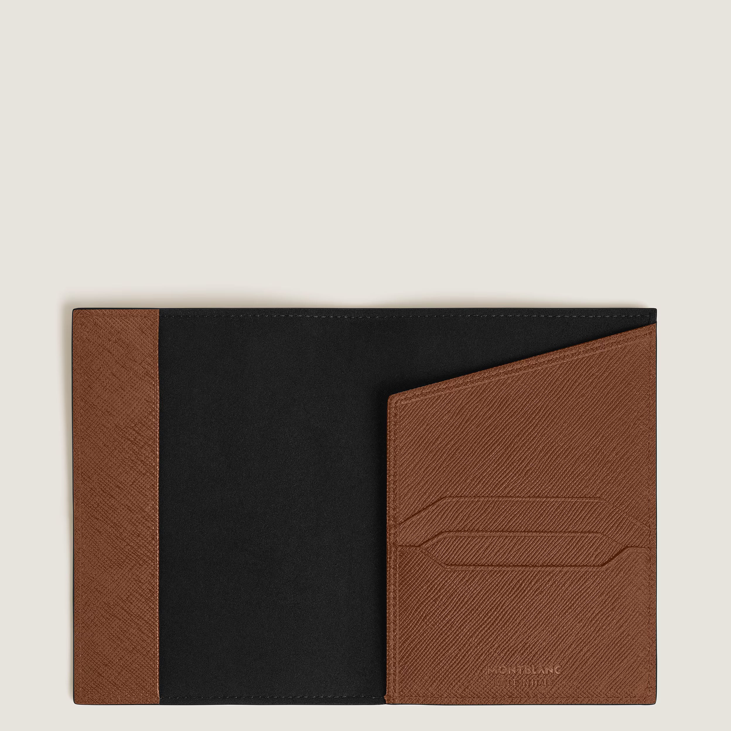 Porte-Passeport en Cuir Sartorial