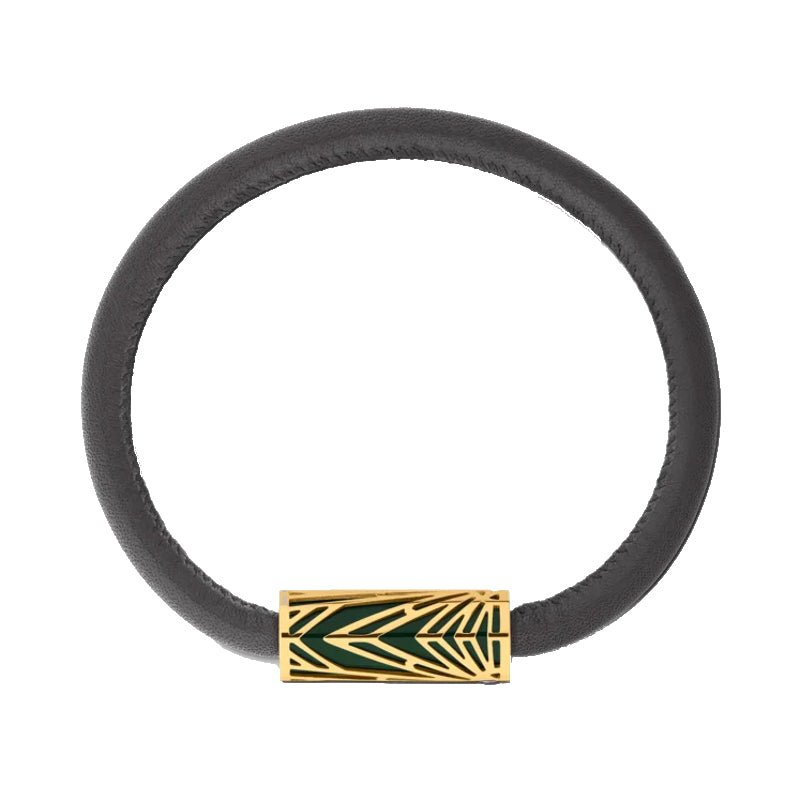 Bracelet hommeMontblancBracelet Montblanc de la collection Meisterstück The Origin, laqué vertS