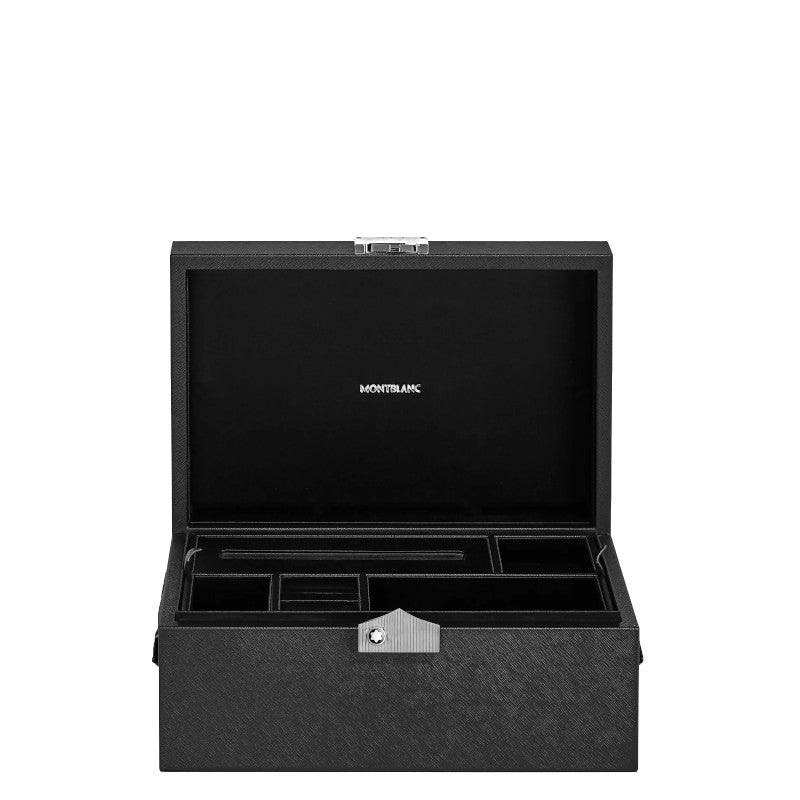 Coffret pour stylosMontblancCoffret de collectionneur d’instruments d’écriture en cuir noir