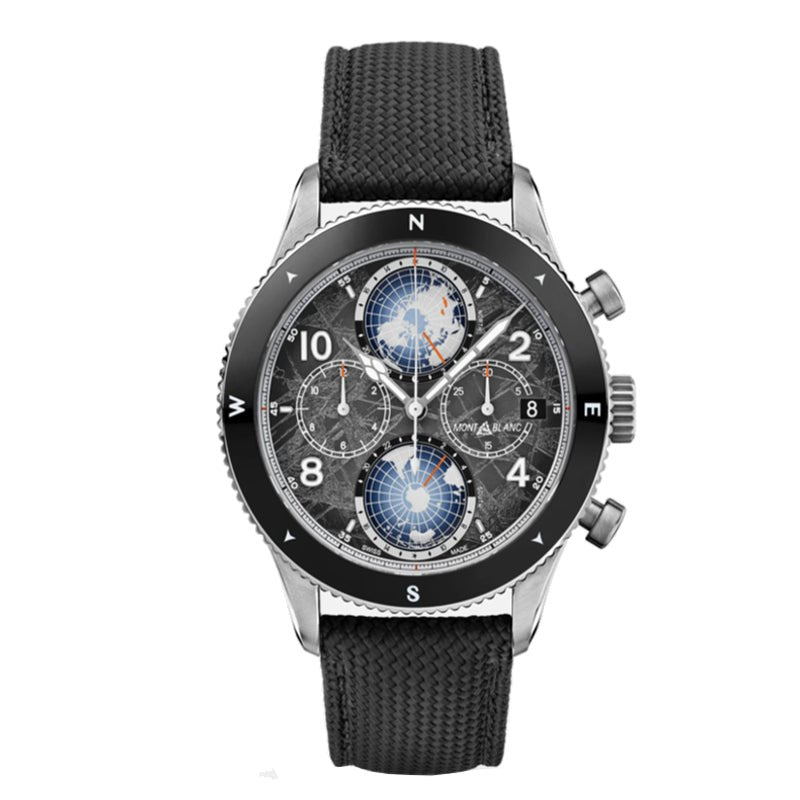 MontreMontblancMontblanc 1858 Geosphere Chronograph 0 Oxygen The 8000 Limited Edition - 290 pièces