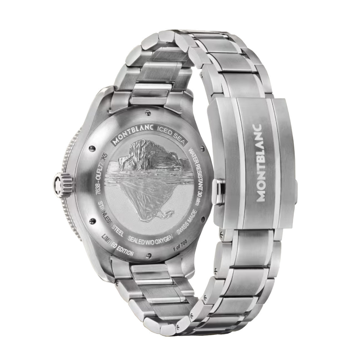 MontreMontblancMontblanc Iced Sea Automatic Date 0 Oxygen Édition limitée 700
