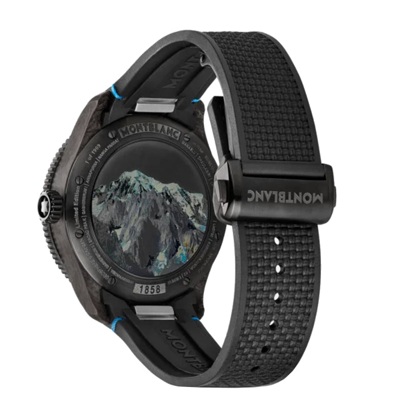 MontreMontblancMontre Montblanc 1858 Geosphere Carbo₂ 0 Oxygen Limited Edition - 1969 pièces