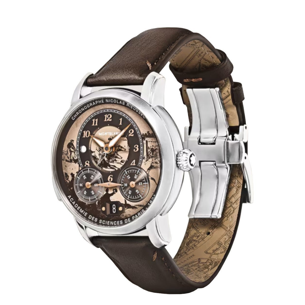 MontreMontblancMontre Montblanc Star Legacy Nicolas Rieussec Chronographe 43 mm Édition Limitée 821 pièces.