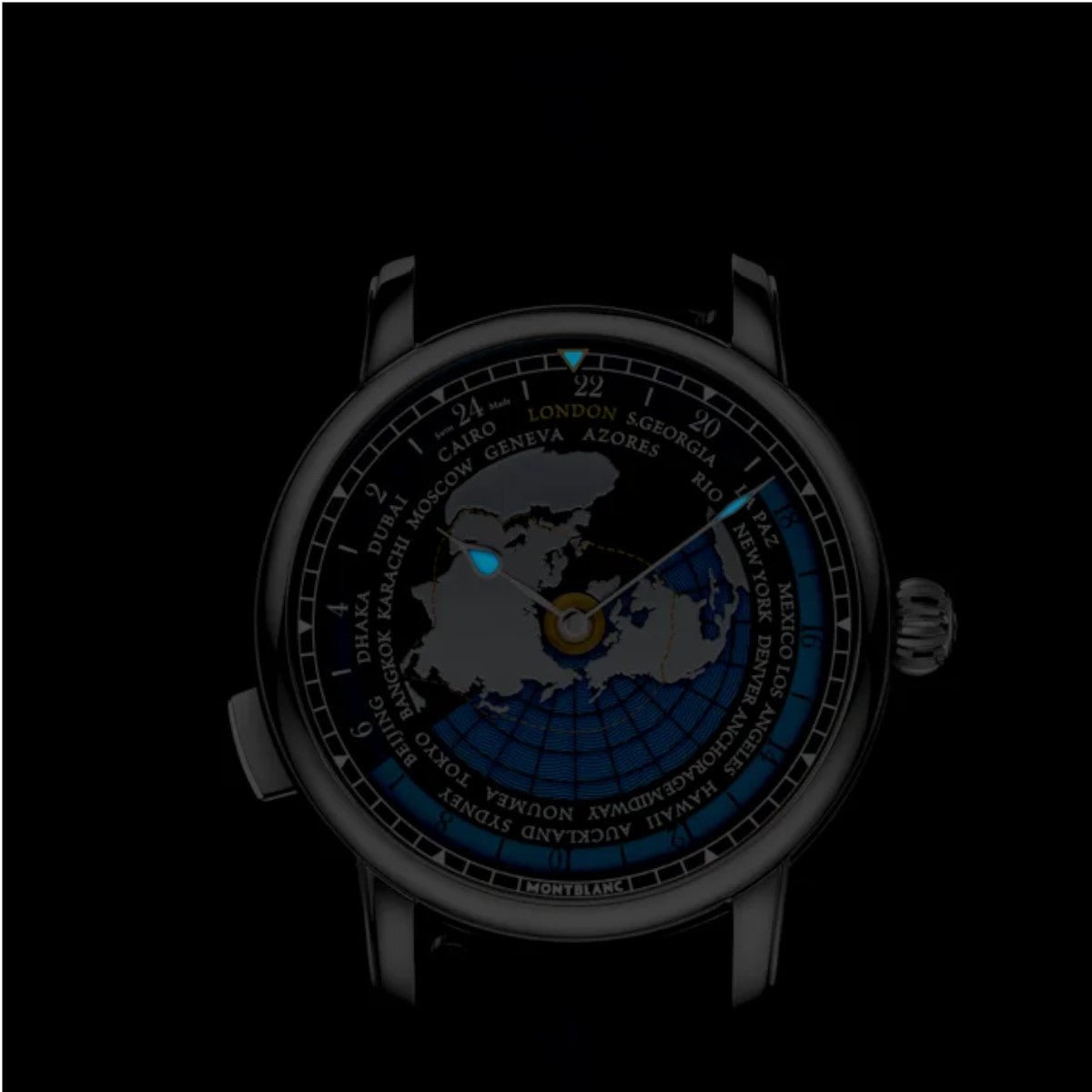 MontreMontblancMontre Montblanc Star Legacy Orbis Terrarum Around The World in 80 Days Limited Edition