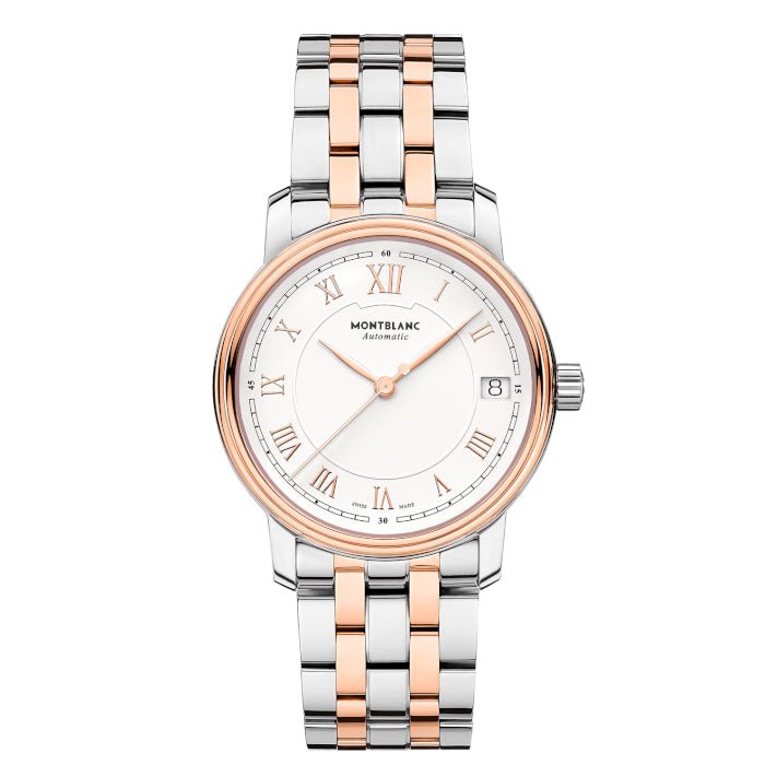 MontreMontblancMontre Montblanc Tradition Argenté et Dorée