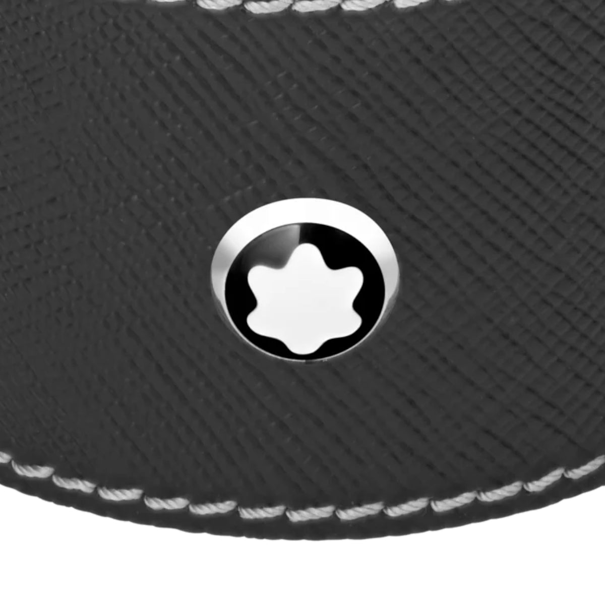 Plateau de bureauMontblancPlateau de bureau rond en cuir noir Montblanc (petit)