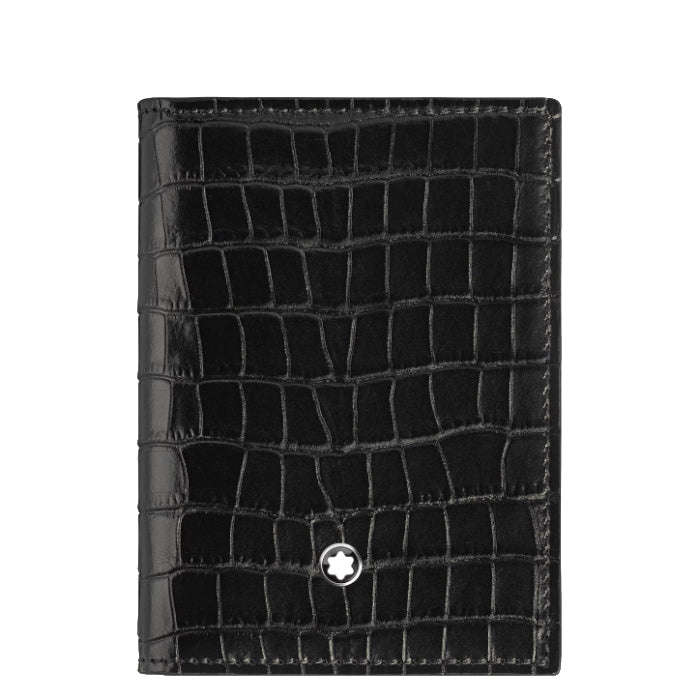 Porte - cartesMontblancPorte - cartes 4cc embossé croco