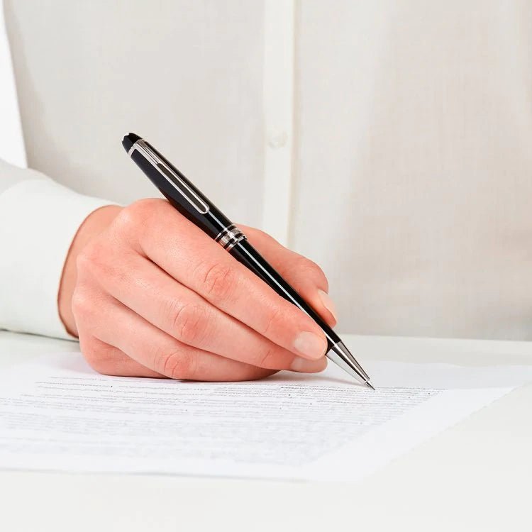 PortemineMontblancPortemine Montblanc Meisterstück Classique platiné, 0,7 mm