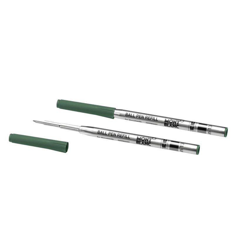 Recharge stylo billeMontblanc2 recharges de stylo bille Montblanc Medium Irish Green