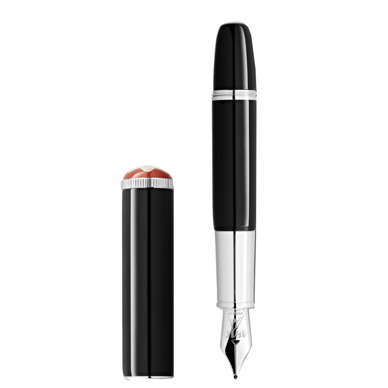 Stylo plumeMontblancStylo plume (F) noir Montblanc Heritage Rouge et Noir « Baby » Édition Spéciale