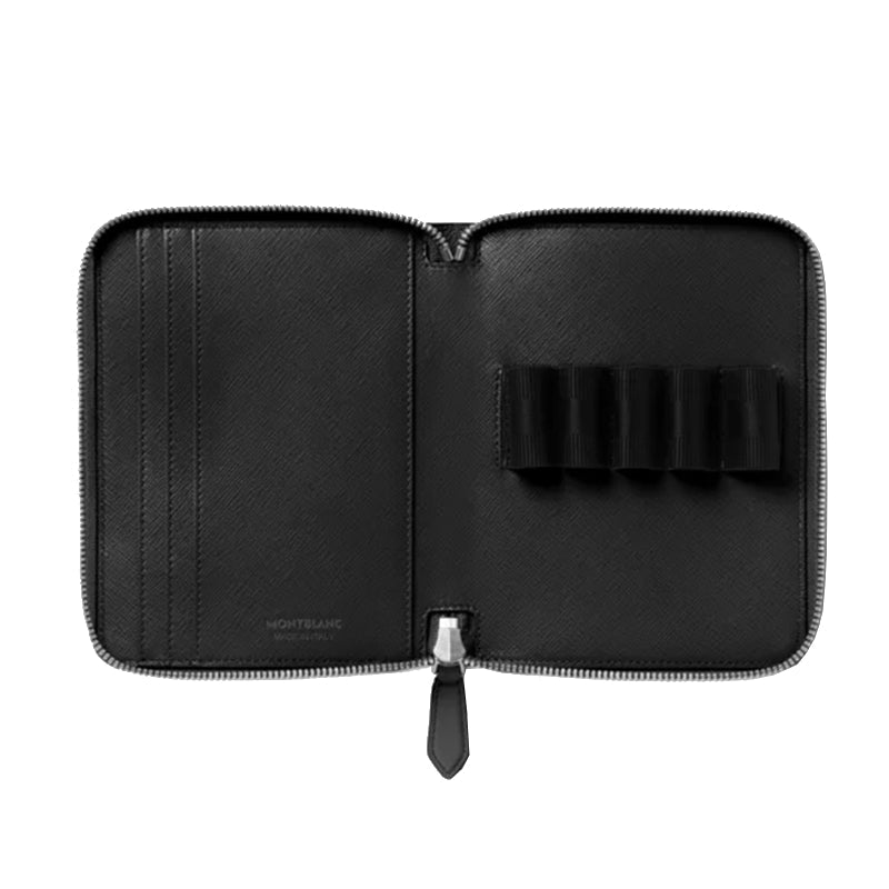 Étui pour styloMontblancÉtui zippe 5 instruments d'écriture Montblanc Sartorial