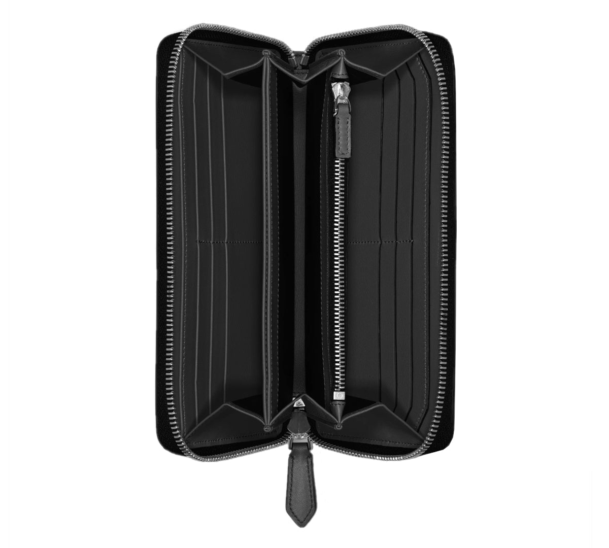 PortefeuilleMontblancPortefeuille 12cc avec zip intégral Montblanc Meisterstück Selection Soft