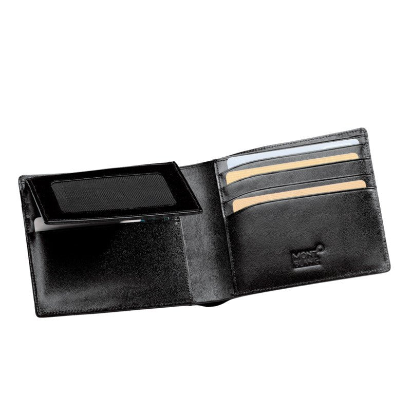 PortefeuilleMontblancPortefeuille Montblanc Meisterstück 11cc avec poche transparente