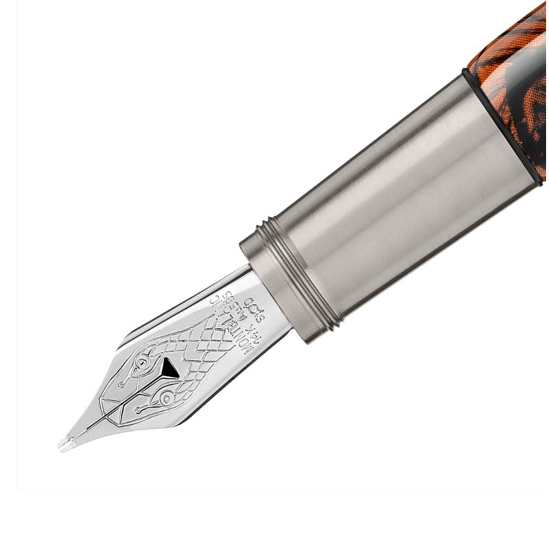 Stylo plumeMontblancStylo plume (F) Montblanc Heritage Rouge et Noir Serpent Marble Special Edition