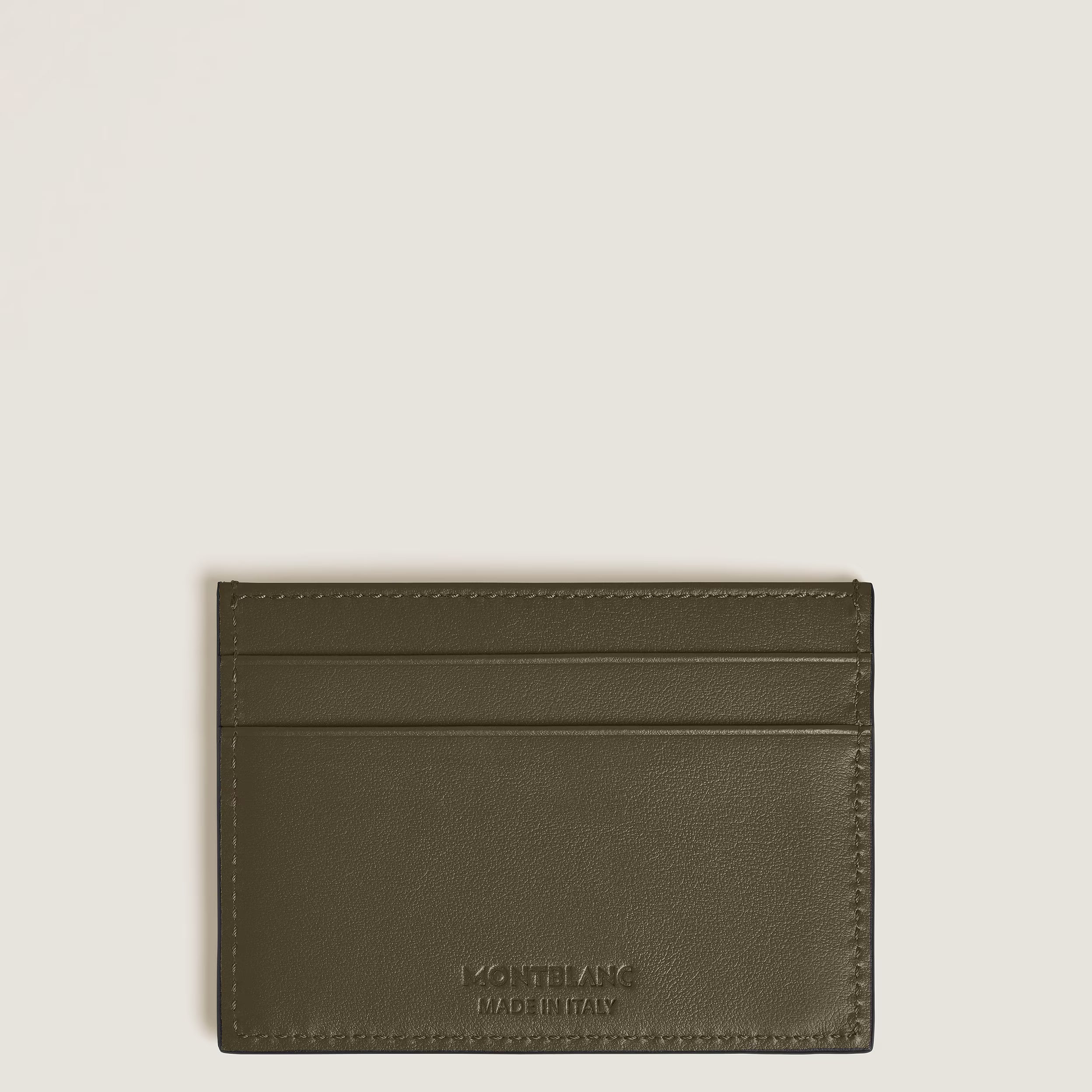 Porte-cartes 5cc en Cuir Extreme Kaki