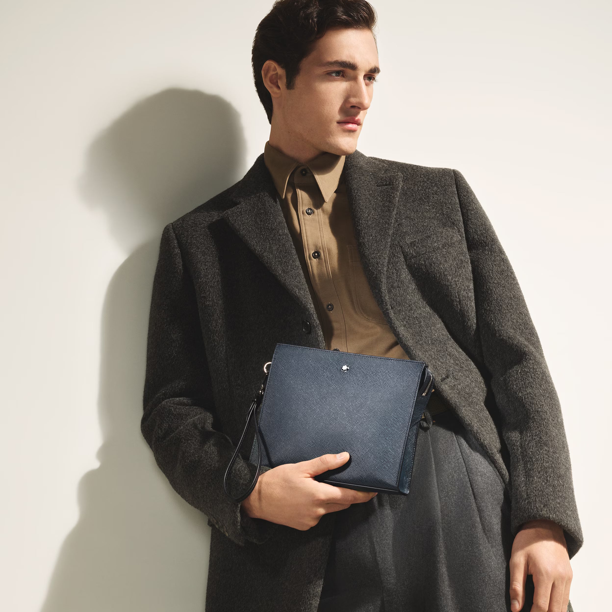 Sac pochette Montblanc Sartorial Tweed