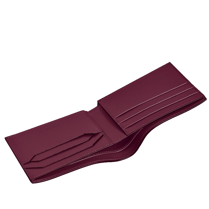 Portefeuille Montblanc Meisterstück 6cc Cassis