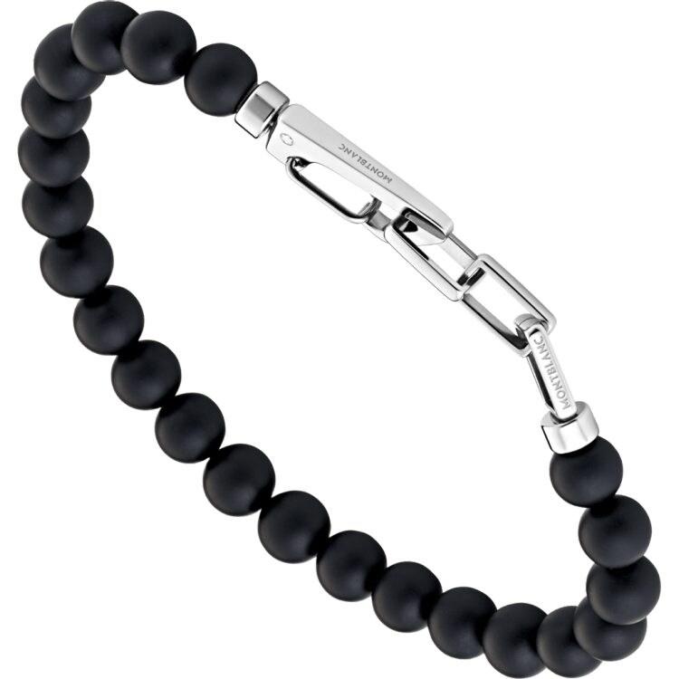 Bracelet hommeMontblancBracelet homme Wrap Me en perle d'onyxS