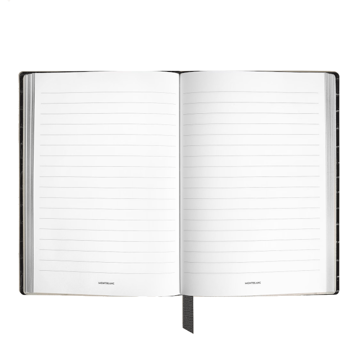 Carnet de noteMontblancCarnet Moyen Format en Cuir Embossé Croco, Pages Lignées