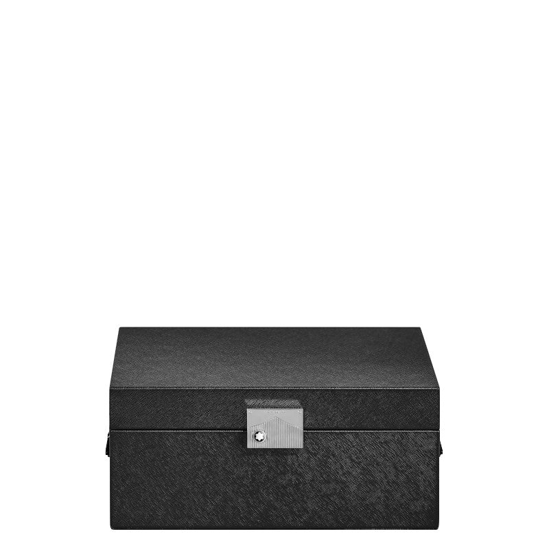 Coffret pour montreMontblancCoffret de collectionneur de montres en cuir noir