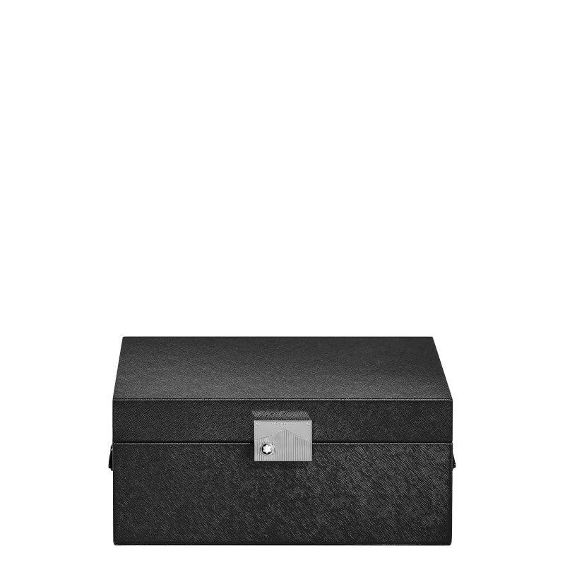 Coffret pour stylosMontblancCoffret de collectionneur d’instruments d’écriture en cuir noir