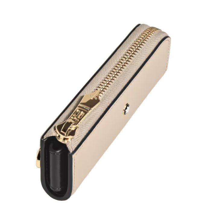 Étui pour styloMontblancÉtui pour 1 Instrument d'Écriture Montblanc Heritage Rouge et Noir Baby en cuir Meisterstück