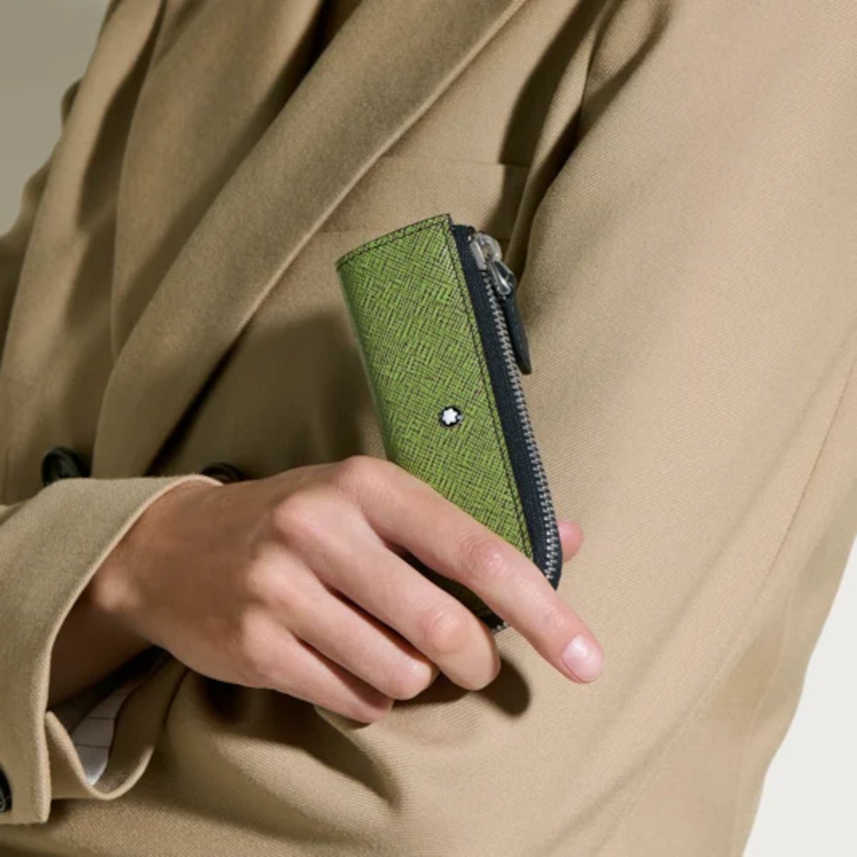 Étui pour styloMontblancÉtui pour 1 instrument d’écriture Montblanc Sartorial Heritage Rouge et Noir Baby