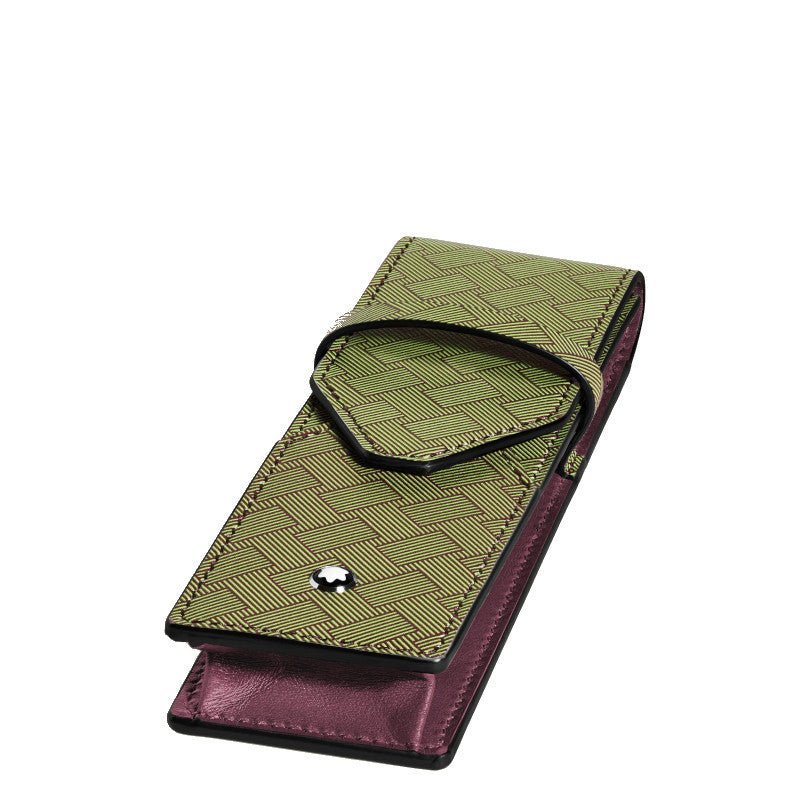 Étui pour styloMontblancÉtui pour 2 instruments d’écriture Meisterstück Vert Olive