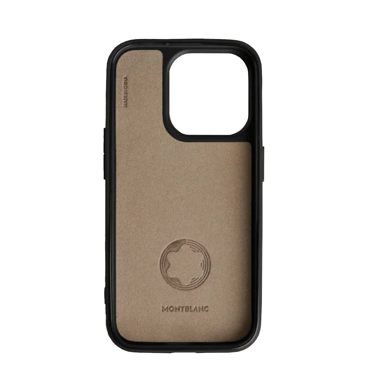 Étui pour téléphoneMontblancÉtui rigide Montblanc Sartorial pour iPhone Apple 16 Pro Max