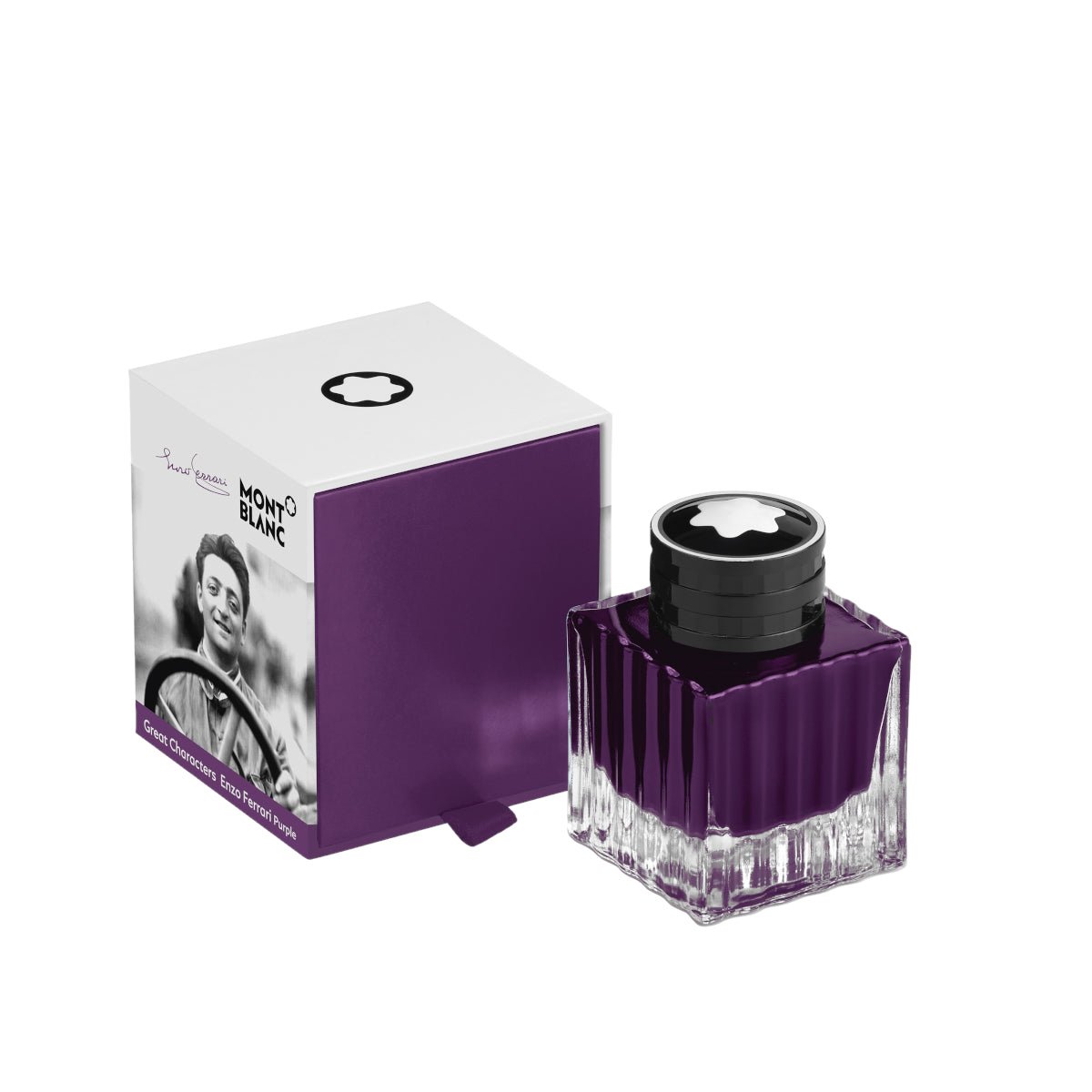 Flacon d'encreMontblancFlacon d'encre 50 ml, violet, grands personnages Enzo Ferrari