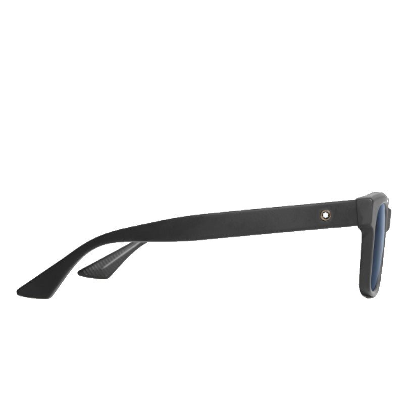 Lunettes de soleilMontblancLunettes de soleil carrée avec monture en acétate Montblanc Extreme 3.0 noir