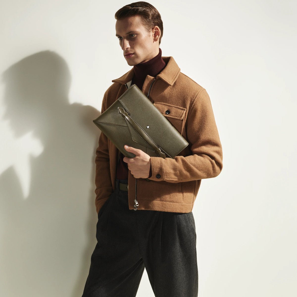 MontblancPochette porte - documents Montblanc Grain