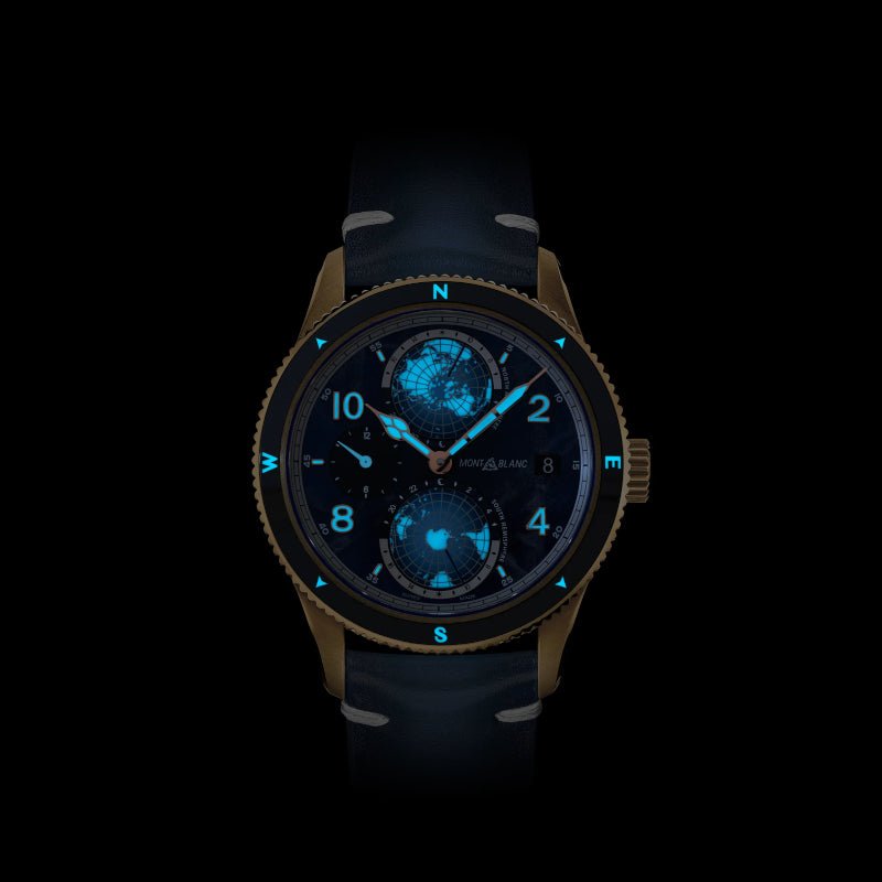 MontreMontblancMontre Montblanc 1858 Geosphere 0 Oxygen Limited Edition - 1786 pièces