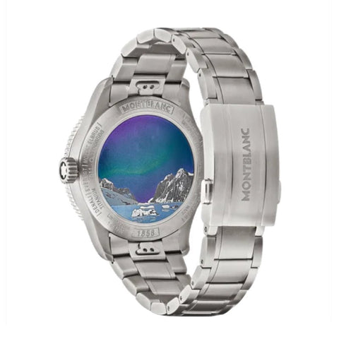MontreMontblancMontre Montblanc 1858 Geosphere 0 Oxygen South Pole Exploration Limited Edition - 1 990 exemplaires