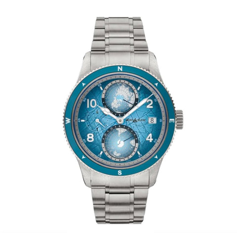 MontreMontblancMontre Montblanc 1858 Geosphere 0 Oxygen South Pole Exploration Limited Edition - 1 990 exemplaires