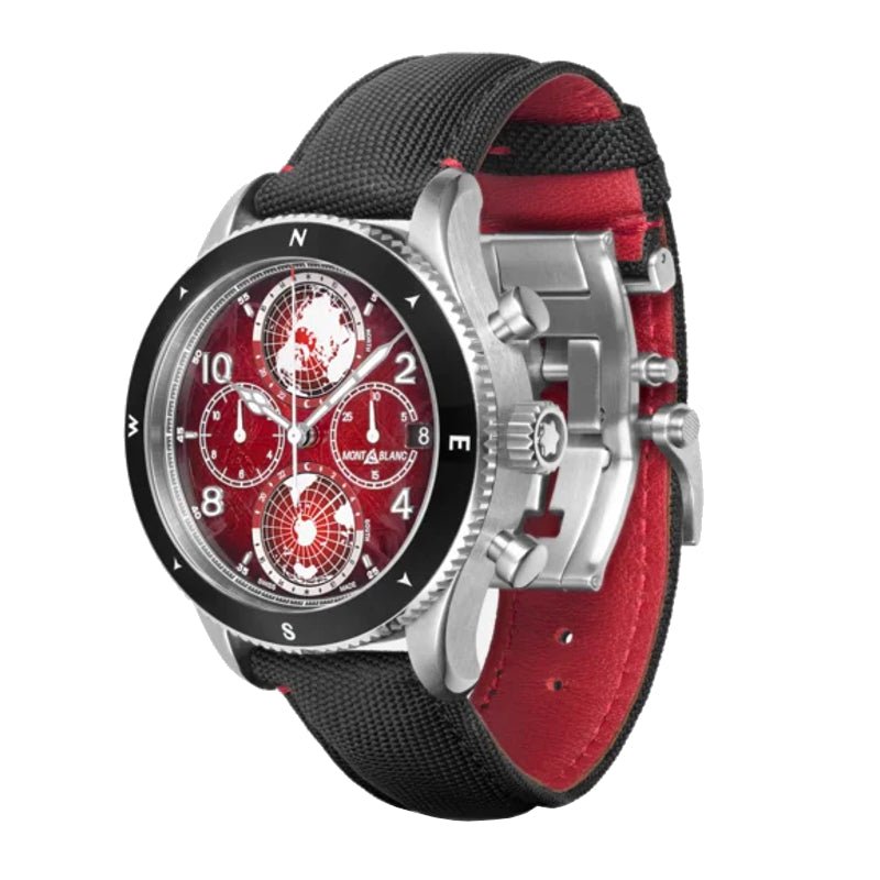 MontreMontblancMontre Montblanc 1858 Geosphere Chronograph 0 Oxygen Limited Edition - 290 pièces