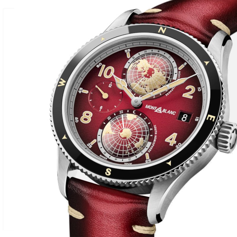 MontreMontblancMontre Montblanc 1858 Geosphere Kawa Karpo Limited Edition - 188 exemplaires