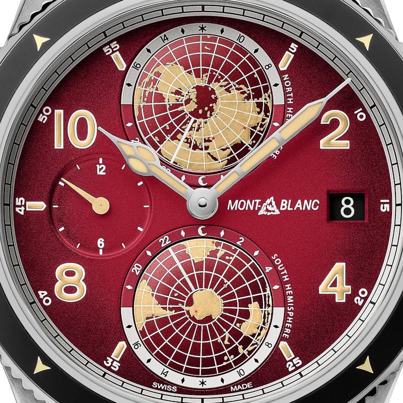 MontreMontblancMontre Montblanc 1858 Geosphere Kawa Karpo Limited Edition - 188 exemplaires