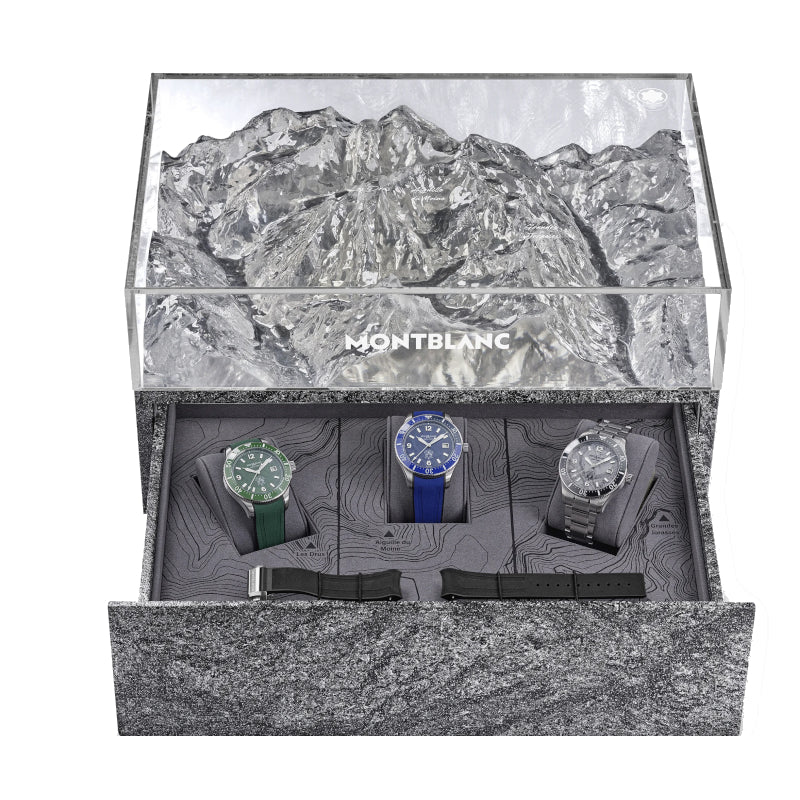 MontreMontblancMontre Montblanc Iced Sea Automatic Date Coffret Limited Edition - 191 pièces