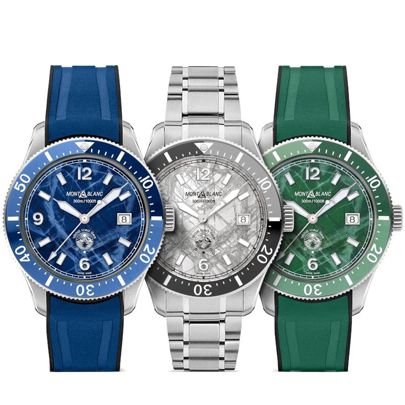 MontreMontblancMontre Montblanc Iced Sea Automatic Date Coffret Limited Edition - 191 pièces