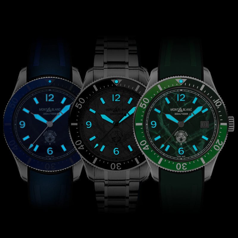 MontreMontblancMontre Montblanc Iced Sea Automatic Date Coffret Limited Edition - 191 pièces