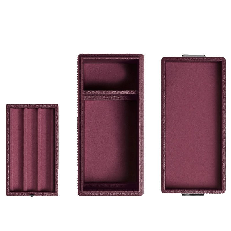 Porte - styloMontblancPorte - stylo en cuir cassis