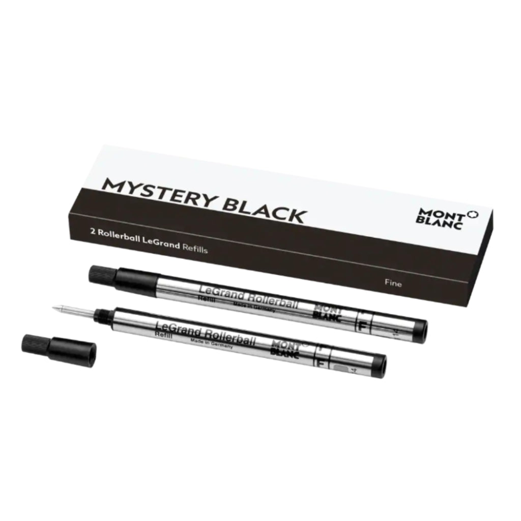 Recharge rollerballMontblanc2 recharges pour rollerball LeGrand Montblanc (F) Mystery Black