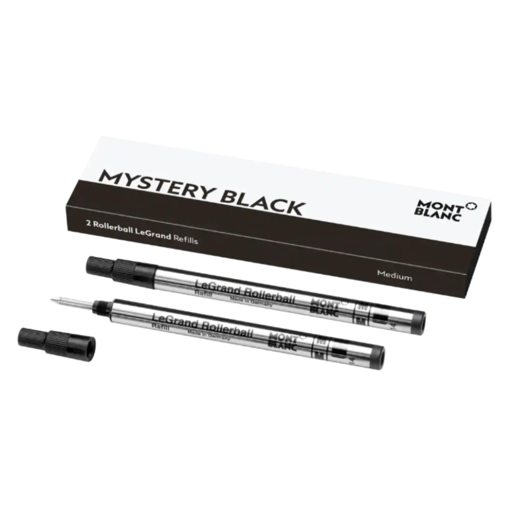 Recharge rollerballMontblanc2 recharges pour rollerball LeGrand Montblanc (M) Mystery Black