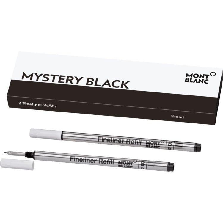 Recharges pour feutre finMontblanc2 Recharges pour Feutre Fin (B) Montblanc Mystery Black