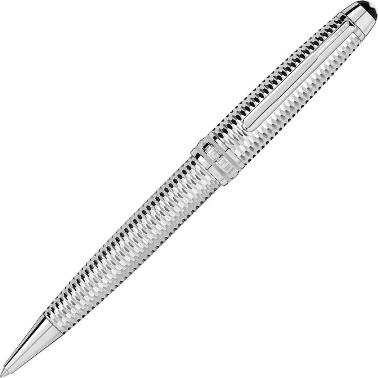 Stylo billeMontblancStylo bille Montblanc Meisterstück Geometry Solitaire Silver Midsize