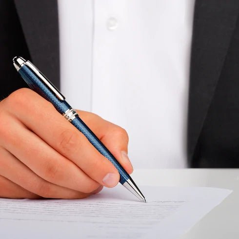 Stylo billeMontblancStylo bille Montblanc Meisterstück Solitaire Blue Hour Taille Moyenne