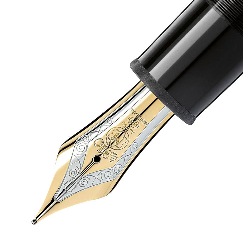 Stylo plumeMontblancStylo Plume Montblanc en résine noire plaquée jaune