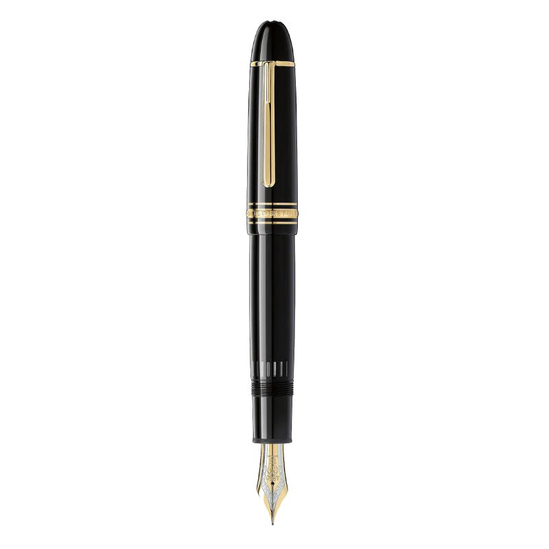 Stylo plumeMontblancStylo Plume Montblanc en résine noire plaquée jaune